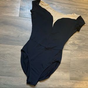 beautiful grishko nikolay black leotard